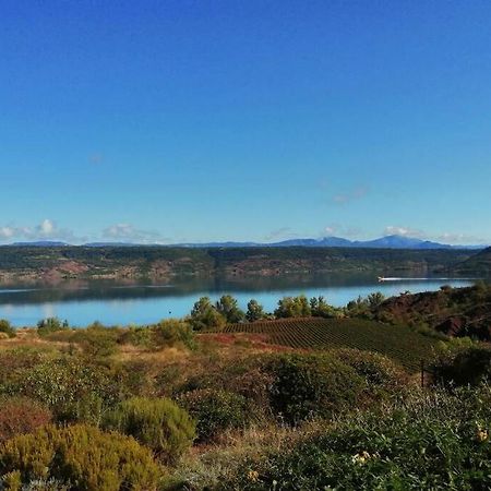 Studio 32M2 - Dans Propriete Avec Vue Imprenable Sur Le Lac Du Salagou Liausson Bagian luar foto